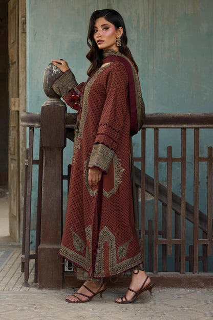 3-PC Unstitched Printed Linen Collection CPW5-25