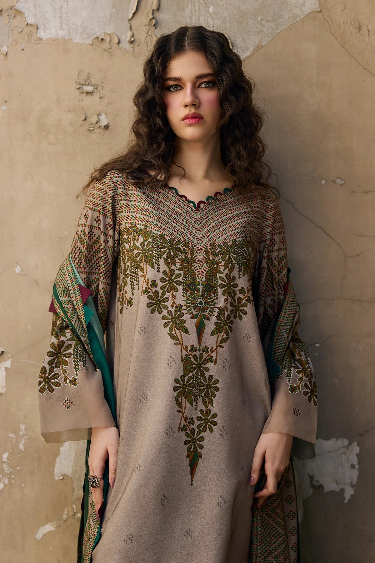 Charizma | C Prints Winter 25 | 3-PC Unstitched Printed Linen Collection CPW5-19